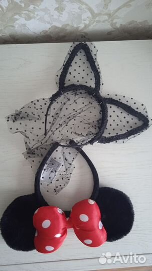 Новогодний ободок кошечки