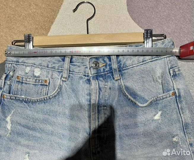 Джинсовые шорты zara 36