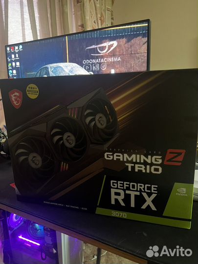 Видеокарта Msi gamingZ RTX 3070