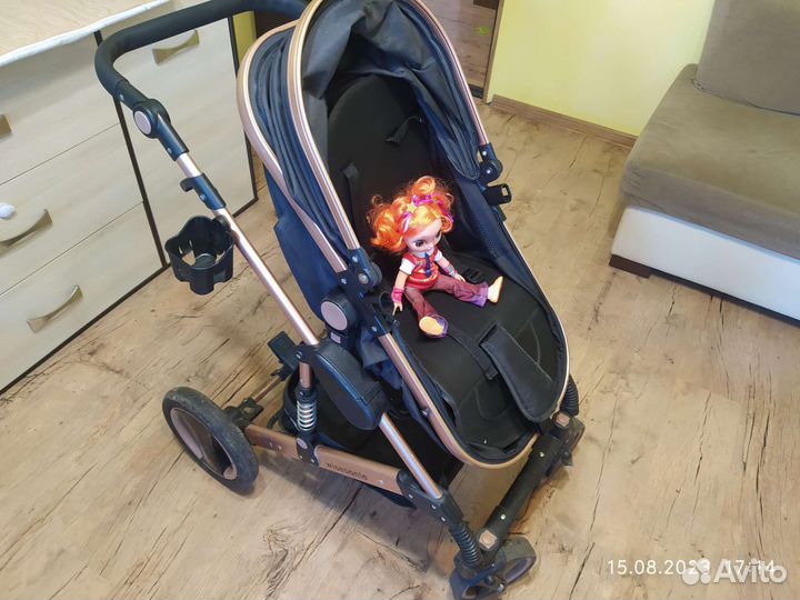 Коляска трансформер 3 в 1 Wisesonle