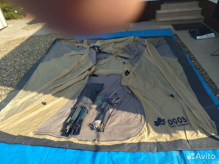 Палатка туристическая бу 2-8 мест