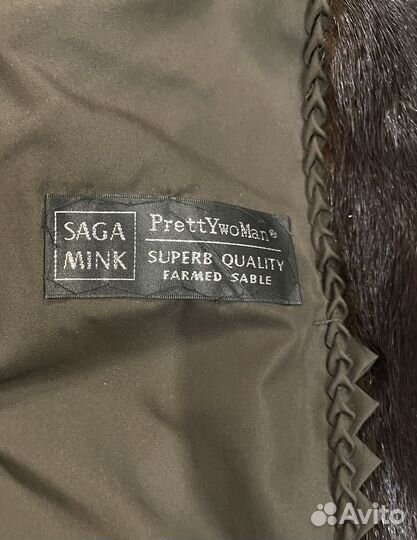 Шуба норковая автоледи размер 44-46