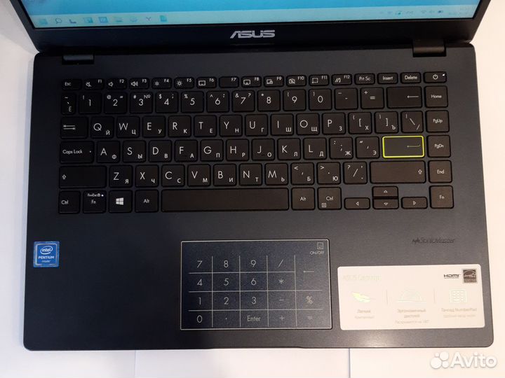 Ноубук Asus E410MA