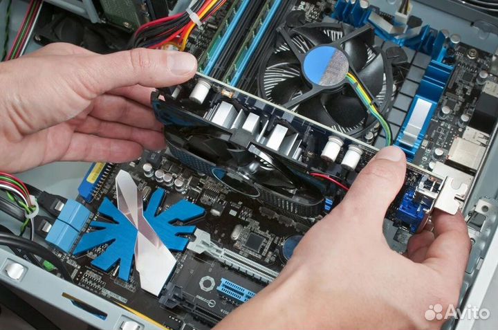 Чистка компьютера от пыли