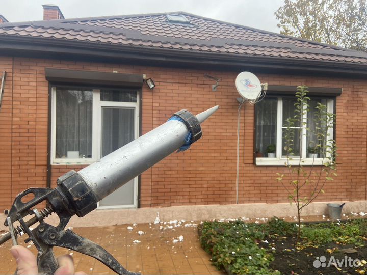 Бесшовное утепление дома