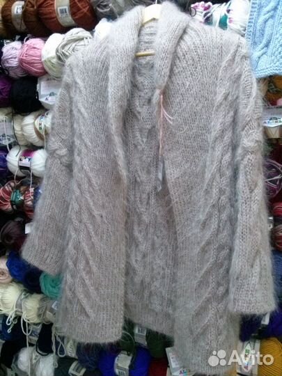 Мохер Ализе пряжа кидмохер кидроял Ангора