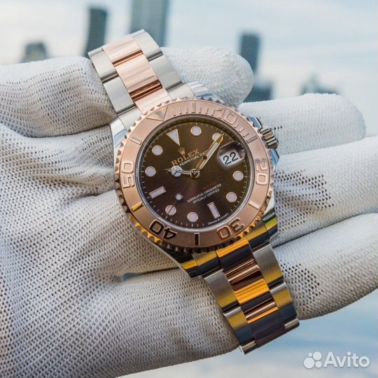 Мужские часы Ролекс yacht-master с гарантией