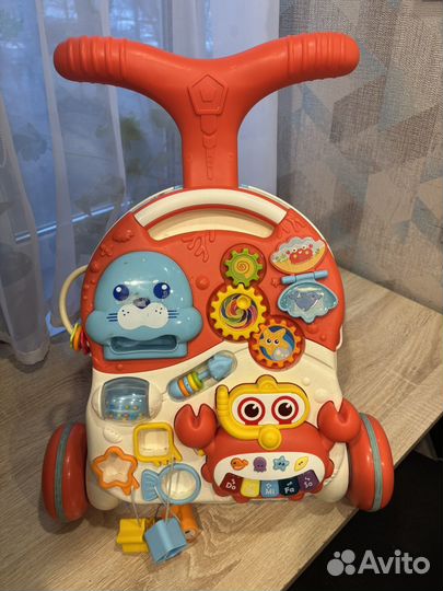 Ходунки,столик,каталка BabyGo 2 в1