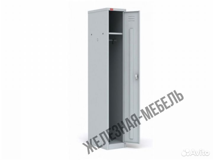 Шкаф для раздевалки шрм-11/400 односекционный