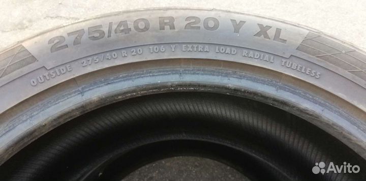 Continental ContiSportContact 5 275/40 R20