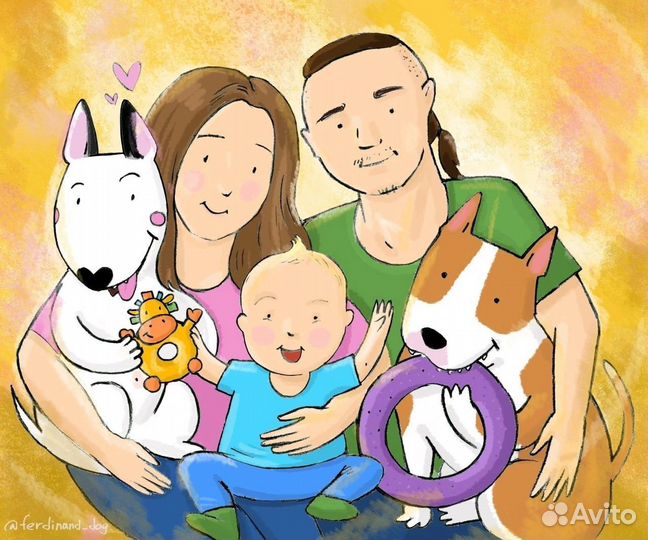 Портрет по фото на заказ