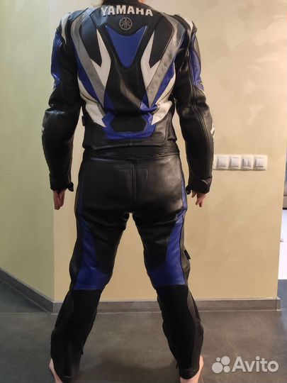 Мотокомбинезон кожаный Yamaha R series