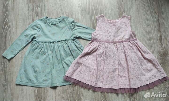 Платья 4 штуки размер 92