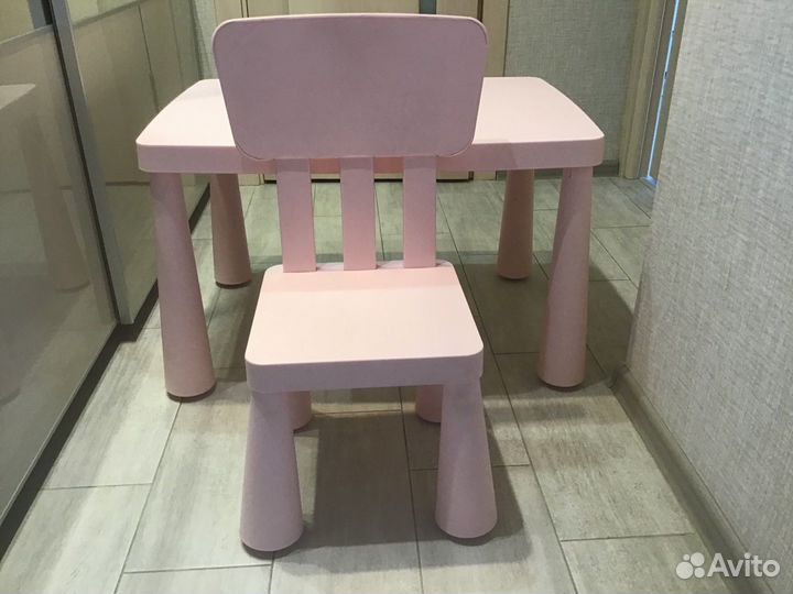 Набор детской мебели стол и стул