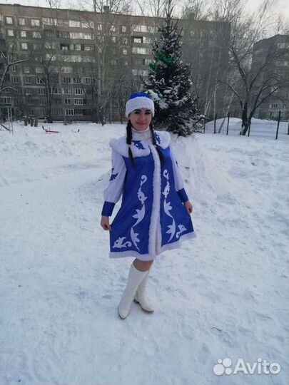 Костюм снегурочки и деда мороза