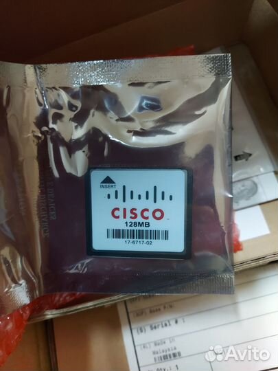 Карта памяти Compact Flash Cisco 128 MB MEM-CF-128