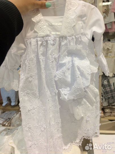 Рубашка для крещения новая