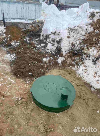 Септик под ключ для частных домов, дачных участков