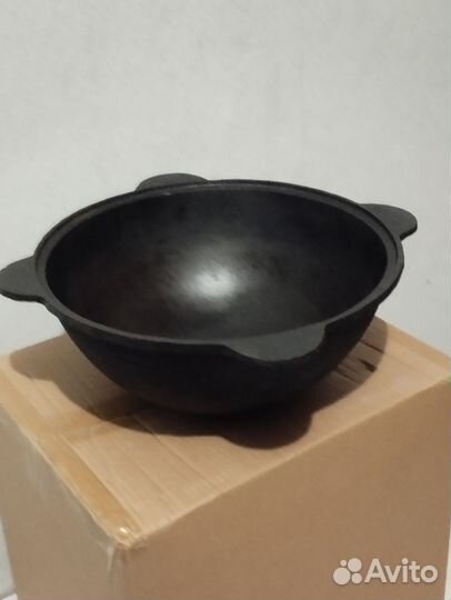 Казан чугунный узбекский, сковорода чугунная