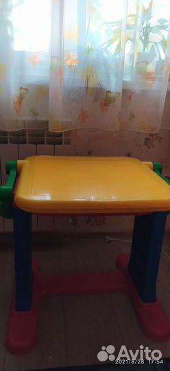 Детский стол со стулом бу