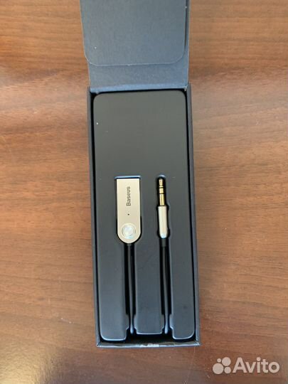 Bluetooth адаптер-aux Baseus BA01 black