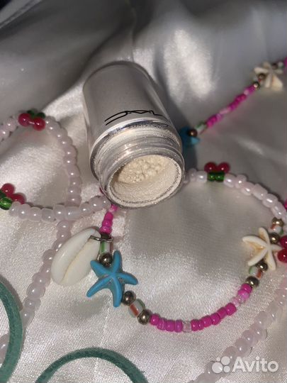 Пигменты, кремовые тени MAC, Bernovich, Maybelline