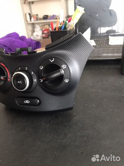 Hyundai solaris блок управления печкой