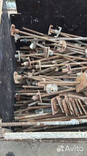 Шпильки для опалубки с гайкой для опалубки