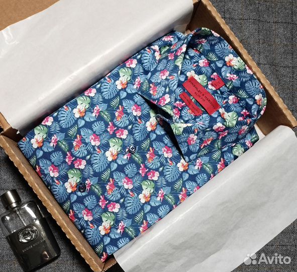 Сорочка Finshley & Harding, вор. 43 (17), XL