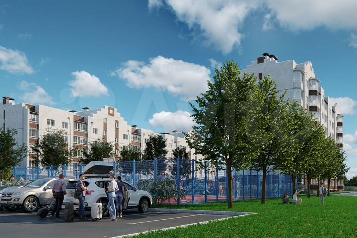 3-к. квартира, 64,7 м², 2/7 эт.