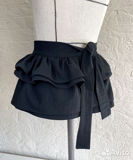 Баска пояс на талию с рюшами