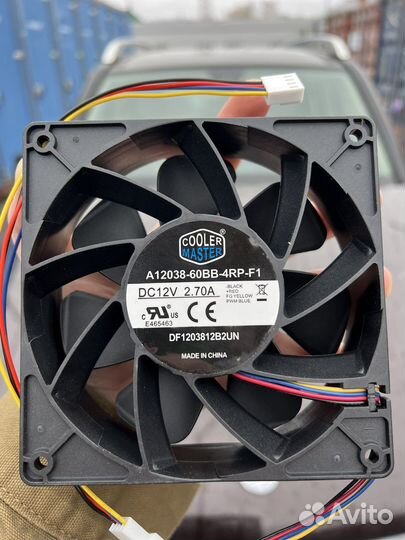 Кулер Вентилятор для Antminer 2.7A оригинал S19 L7