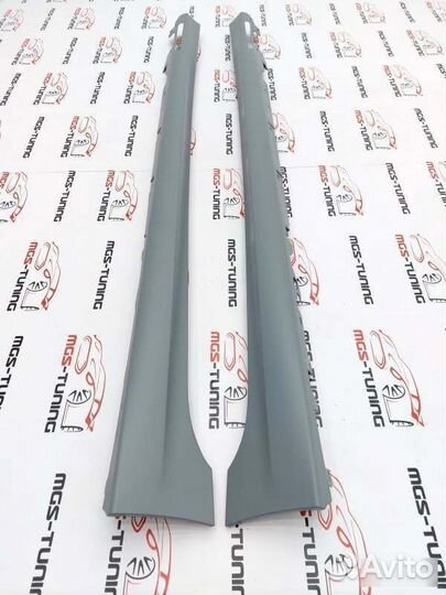 Пороги в стиле M-Tech (М пакет) BMW 3 серия G20