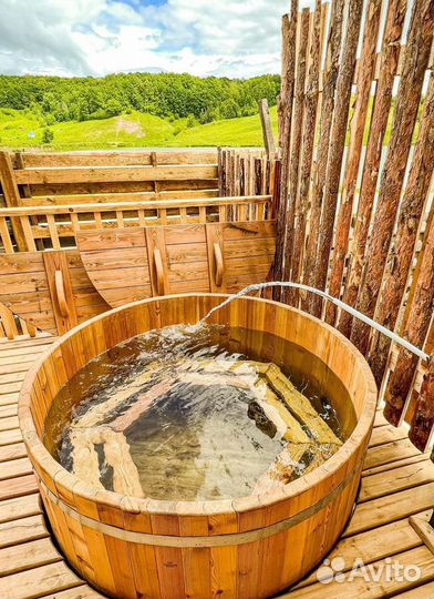 Баня. Дом. Вид на озеро. Снять