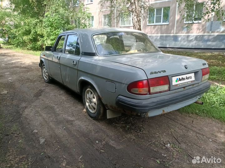 ГАЗ 3110 Волга 2.4 МТ, 1997, 161 000 км