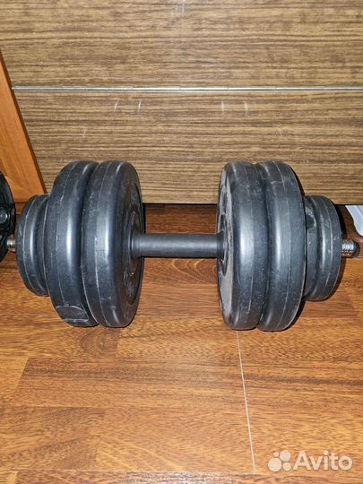 Сборные-разборные гантели 30кг
