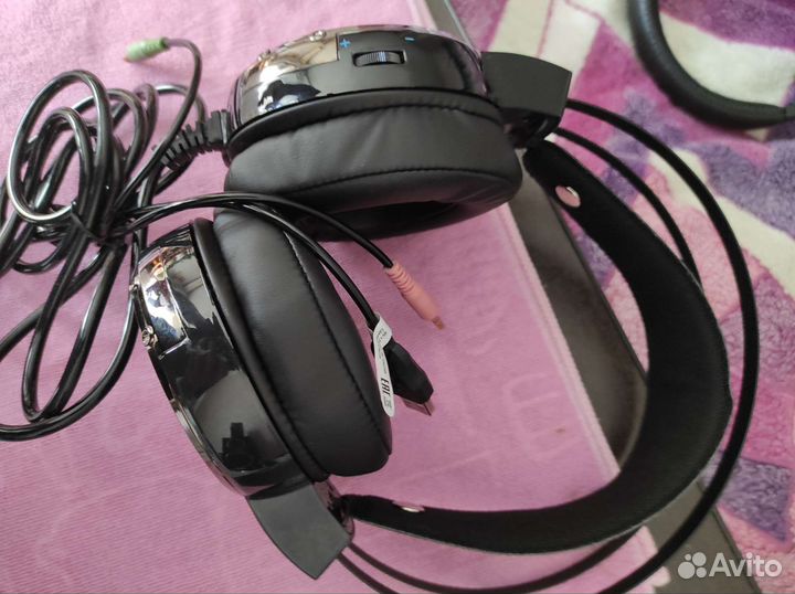 Игровые наушники с микрофоном