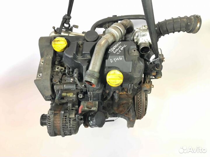 Двигатель Renault Scenic 2 рест. 2009 K9K832