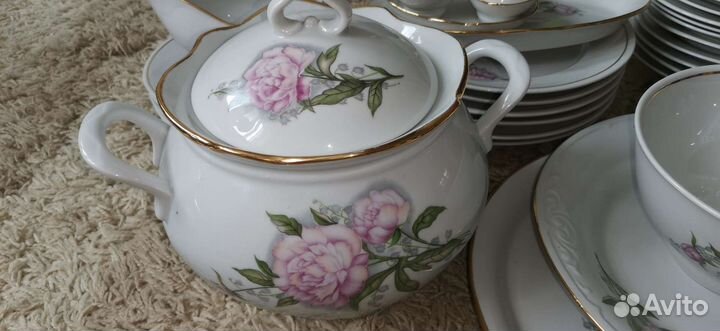 Набор столовой посуды бу