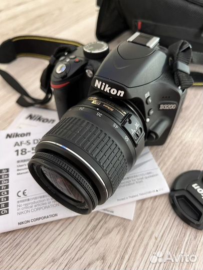 Зеркальный фотоаппарат nikon d3200