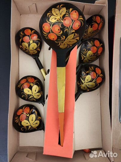 Набор деревянных ложек СССР