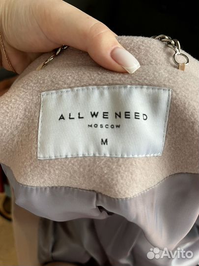 Пальто-халат женское (без пуговиц) all we need