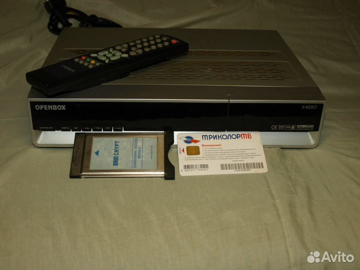 Openbox X-820CI + CAM модуль триколор