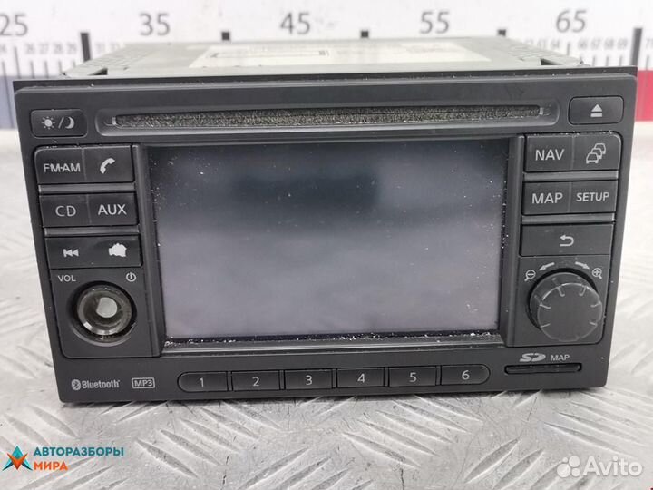 Магнитола Nissan Qashqai+2 2010 25915BH10C