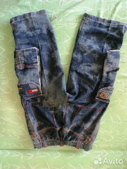 Бриджи джинсовые 146 р. для мальчика