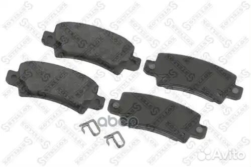 Колодки дисковые з. Toyota Corolla 1.4i/1.6/2.0D