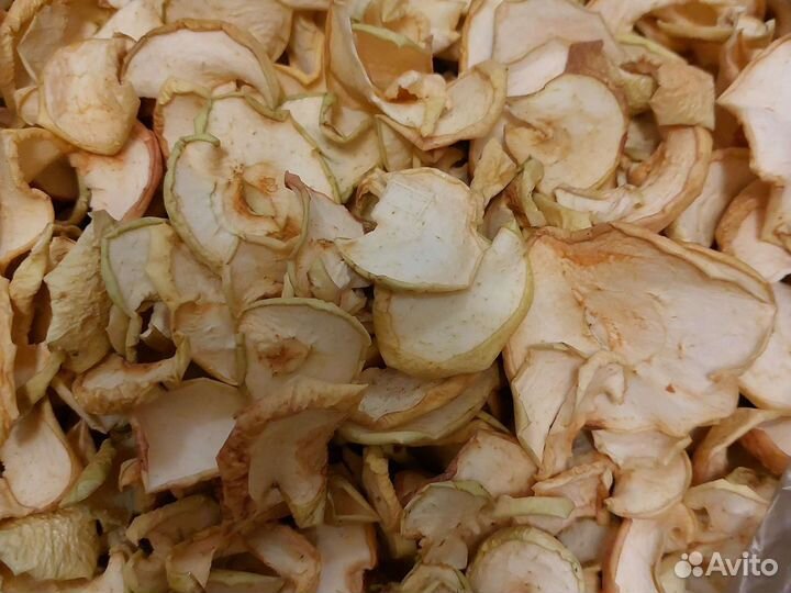 Яблоки сушеные сухие сухофрукты