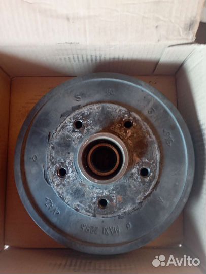 Барабаны задние и передние диски на Дастер