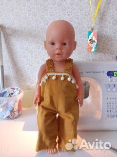 Одежда для куклы беби борн (бон) 43 см