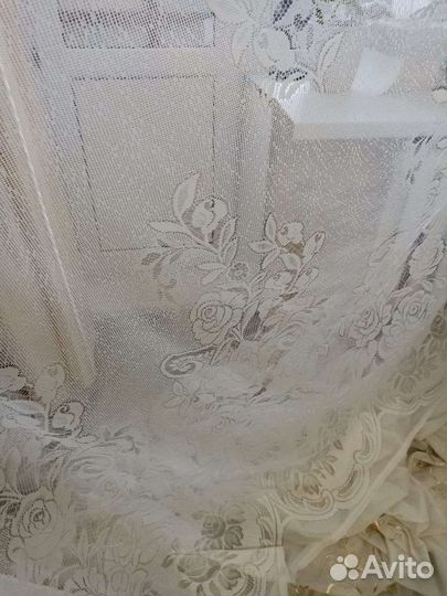 Тюль нежная